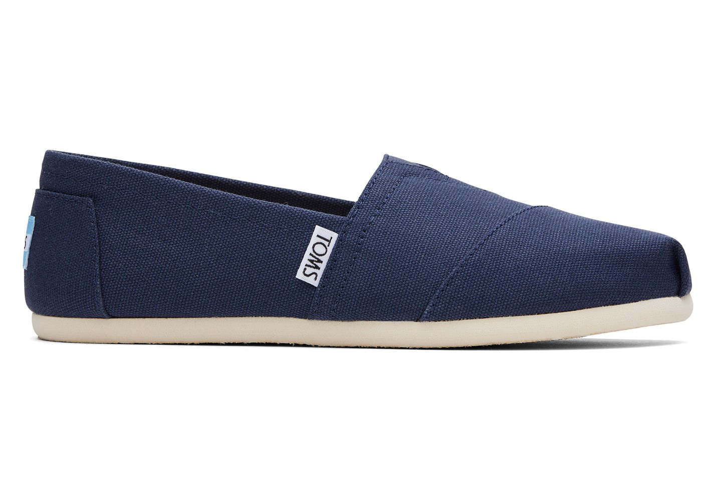 Toms Alpargata Canvas Espadrille Navy - Womens - 63715-BLQY